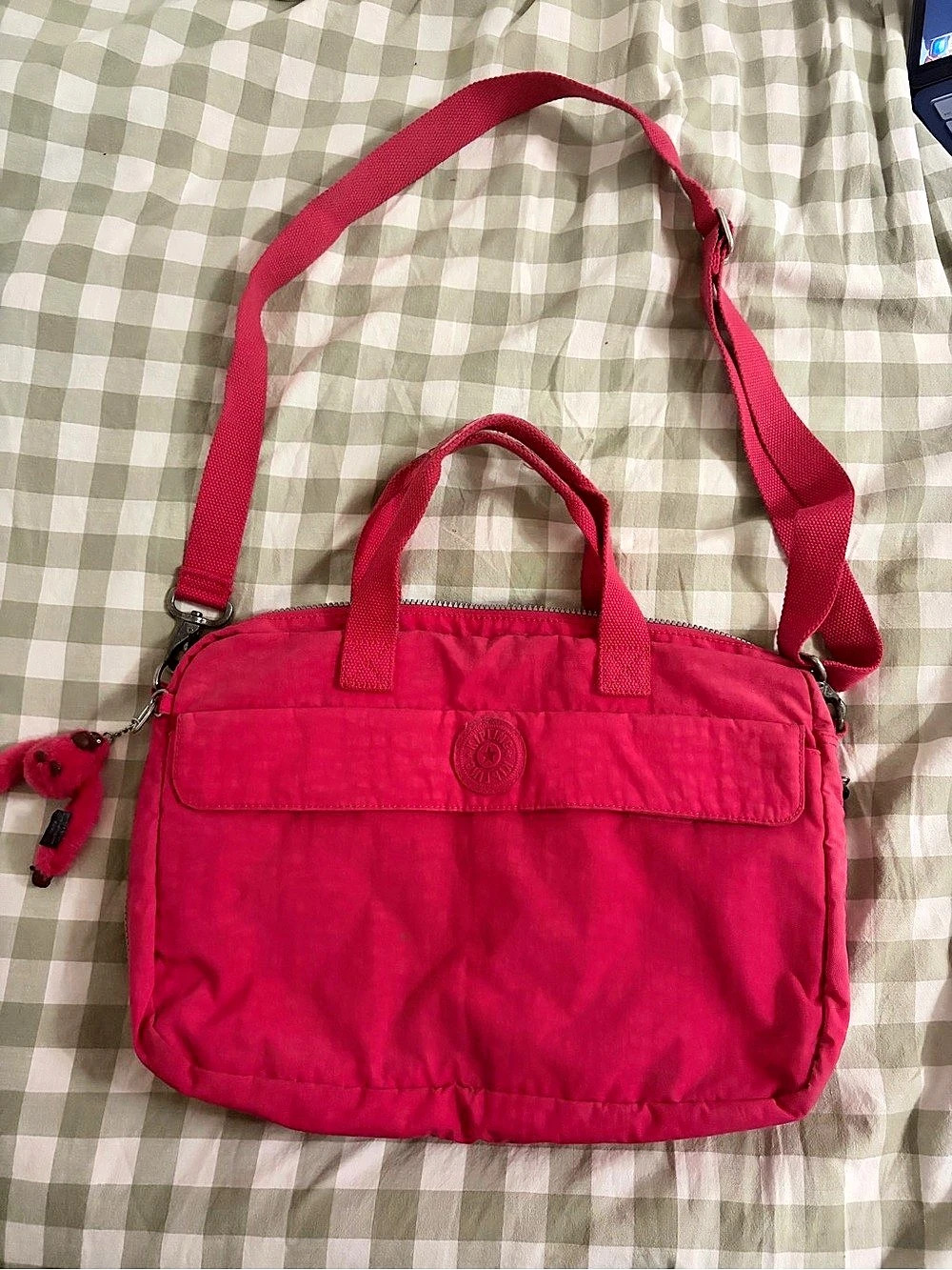 Kipling Laptop Bag in Pink